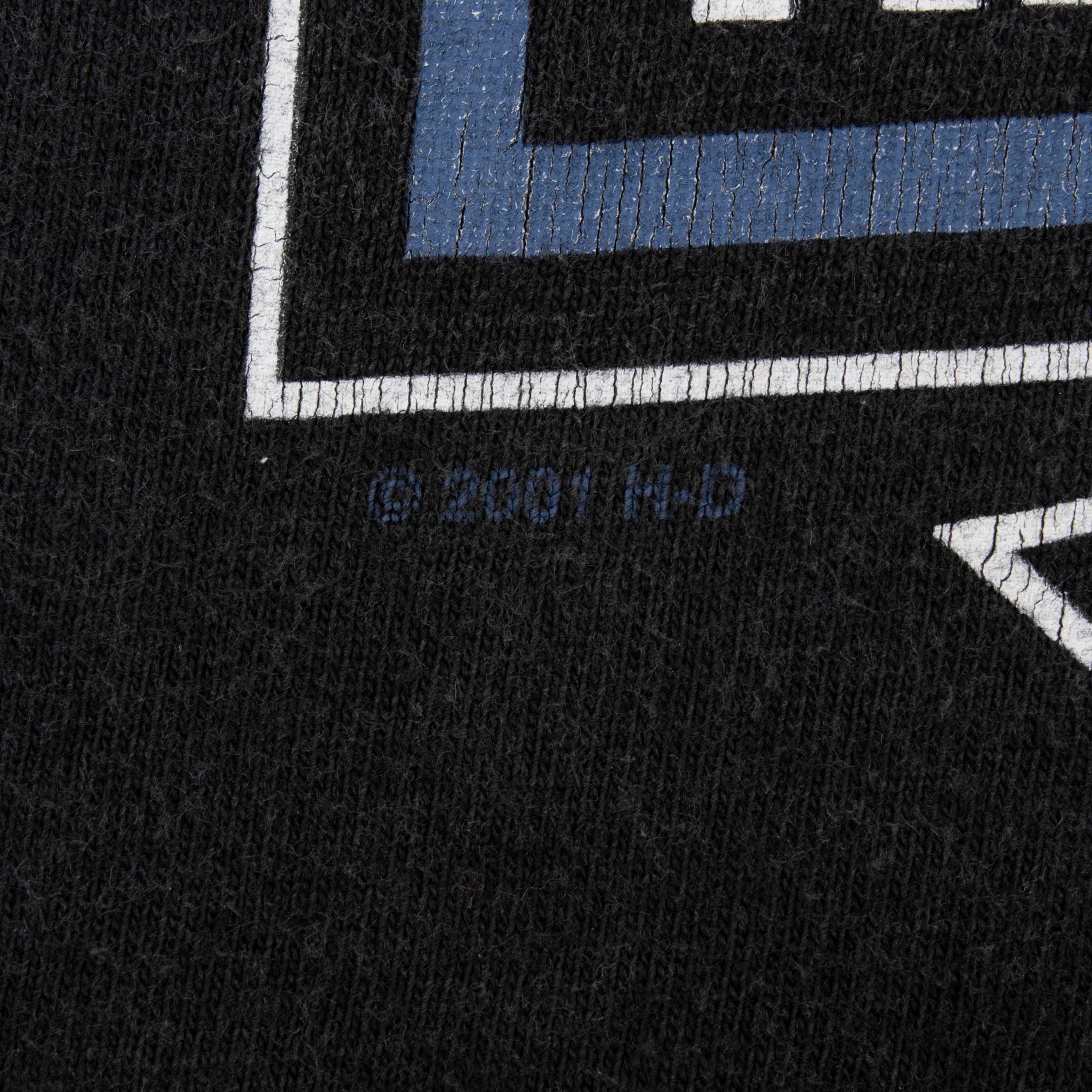 Vintage Harley Davidson Monroe La Tee Shirt 2001 Size Large Made In Usa