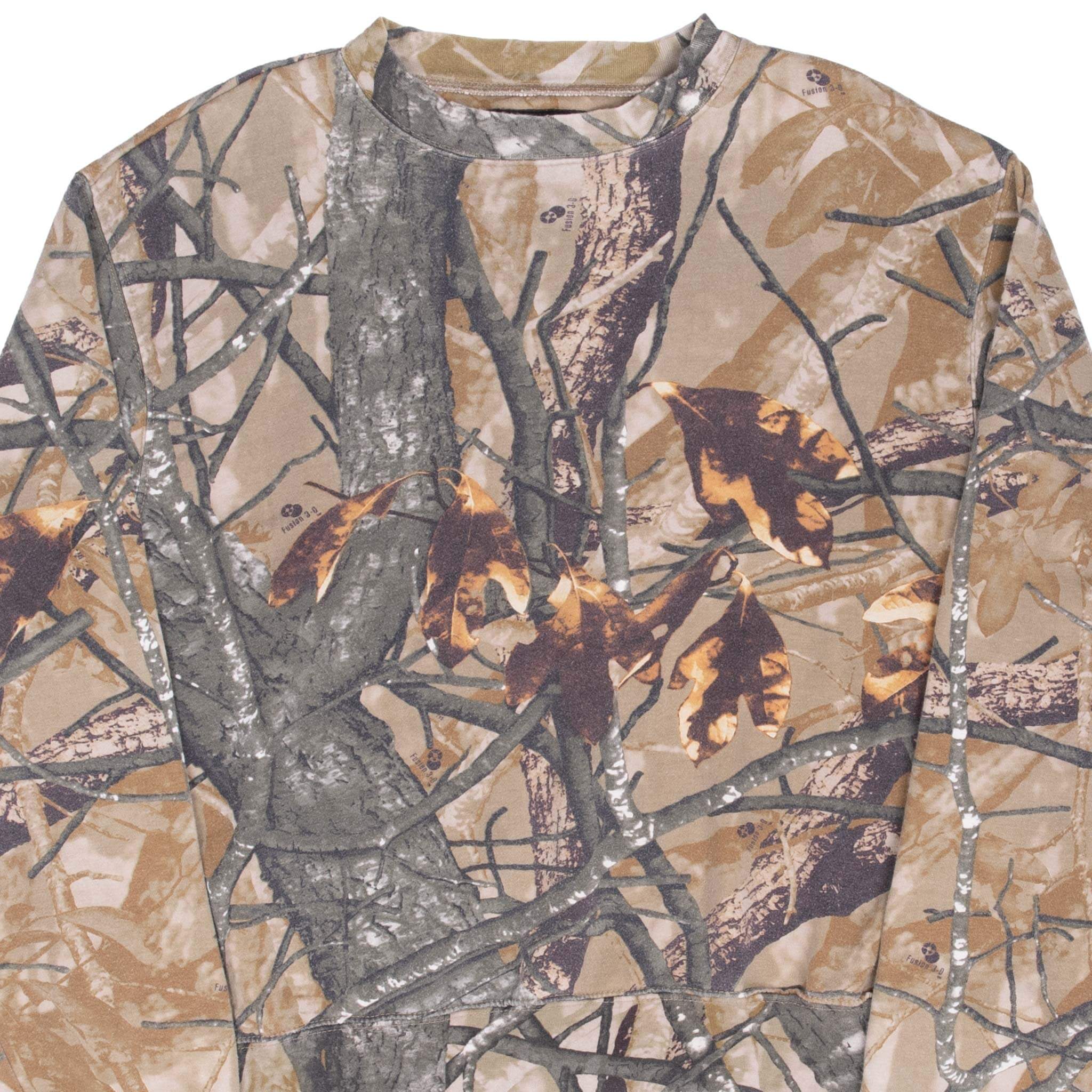 Vintage Hunting Fusion 3D Camo Sweatshirt Large