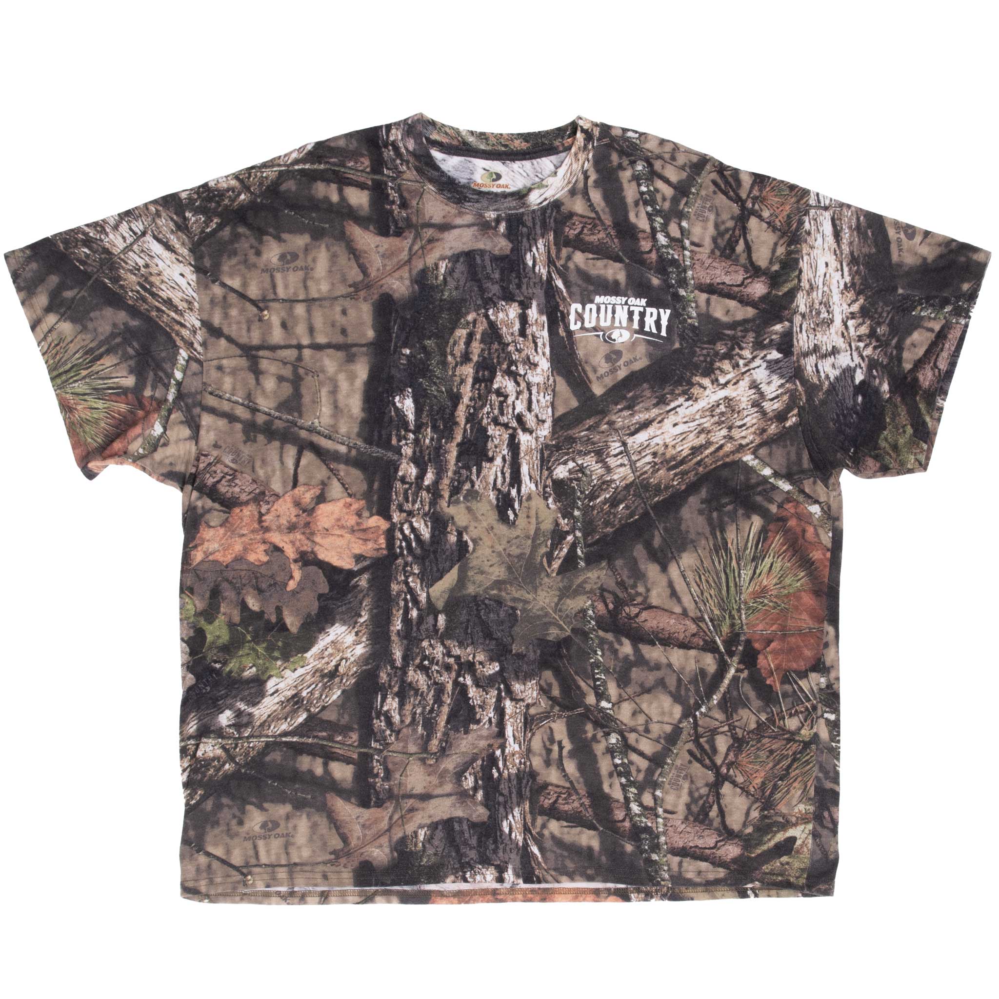 Vintage Hunting Mossy Oak Break Up Country Camo Pocket Tee Shirt Size 2XL