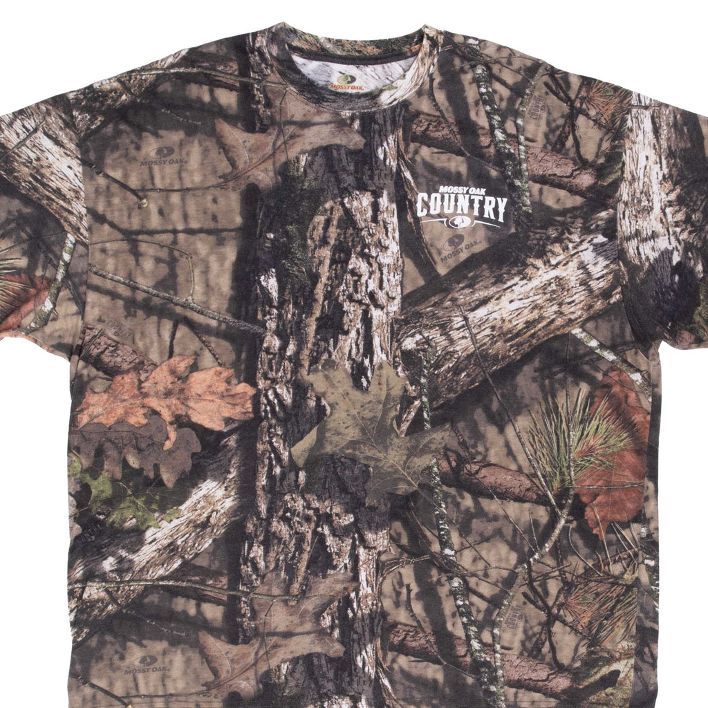 Vintage Hunting Mossy Oak Break Up Country Camo Pocket Tee Shirt Size 2XL