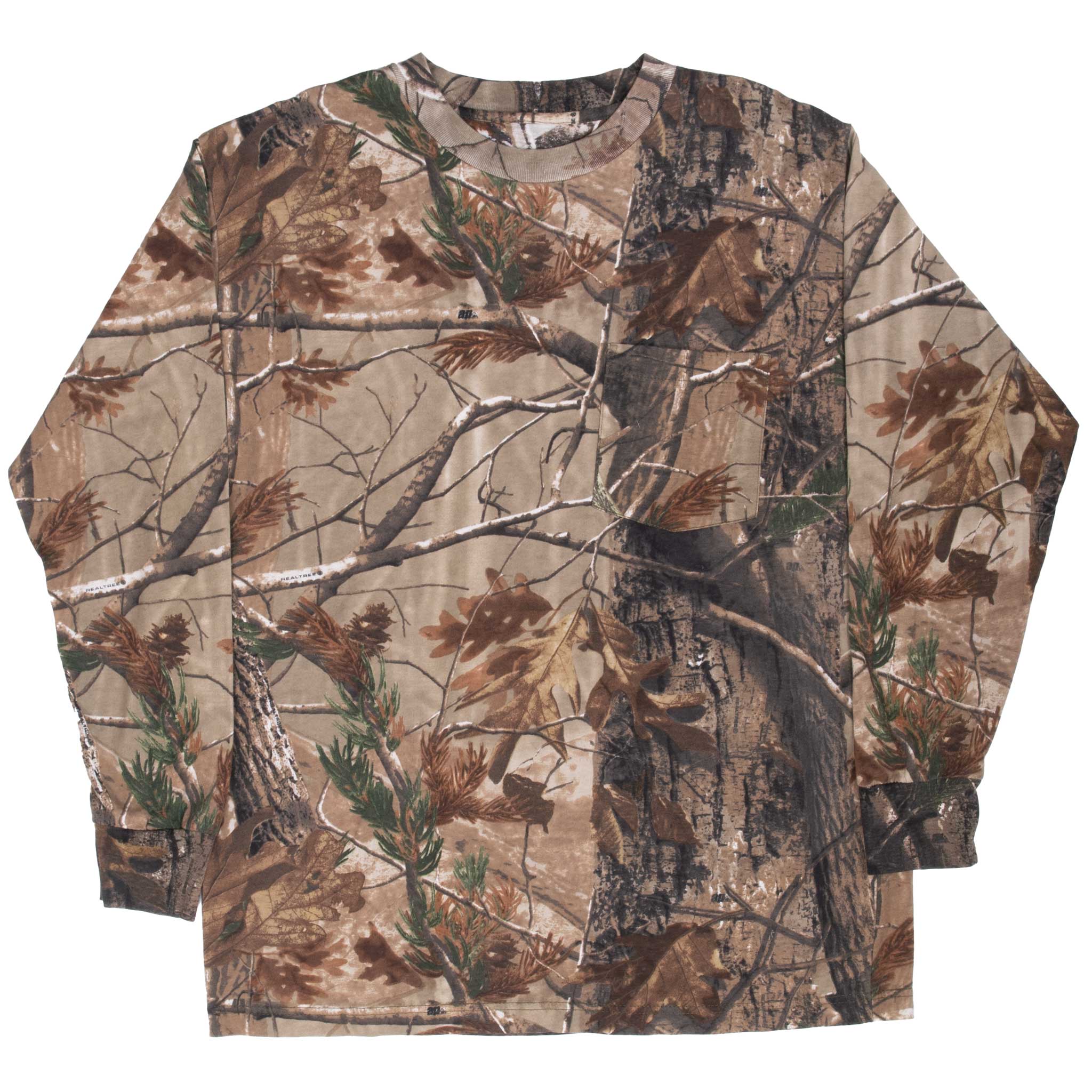 Vintage Hunting Realtree Aphd Camo Long Sleeve Tee Shirt Size XL