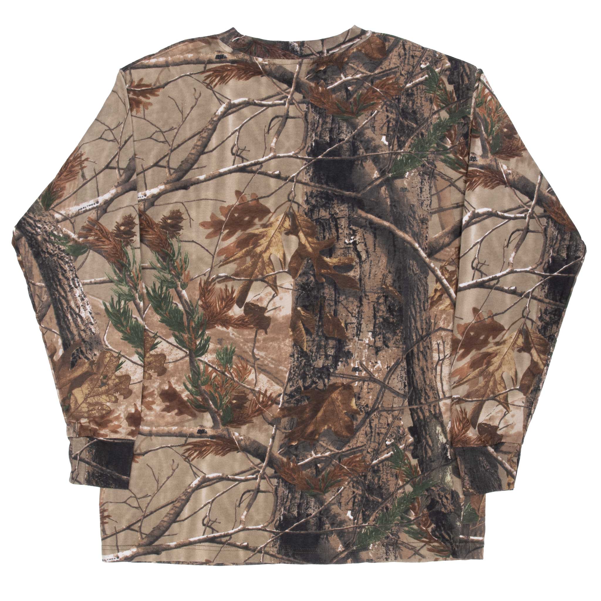 Vintage Hunting Realtree Aphd Camo Long Sleeve Tee Shirt Size XL