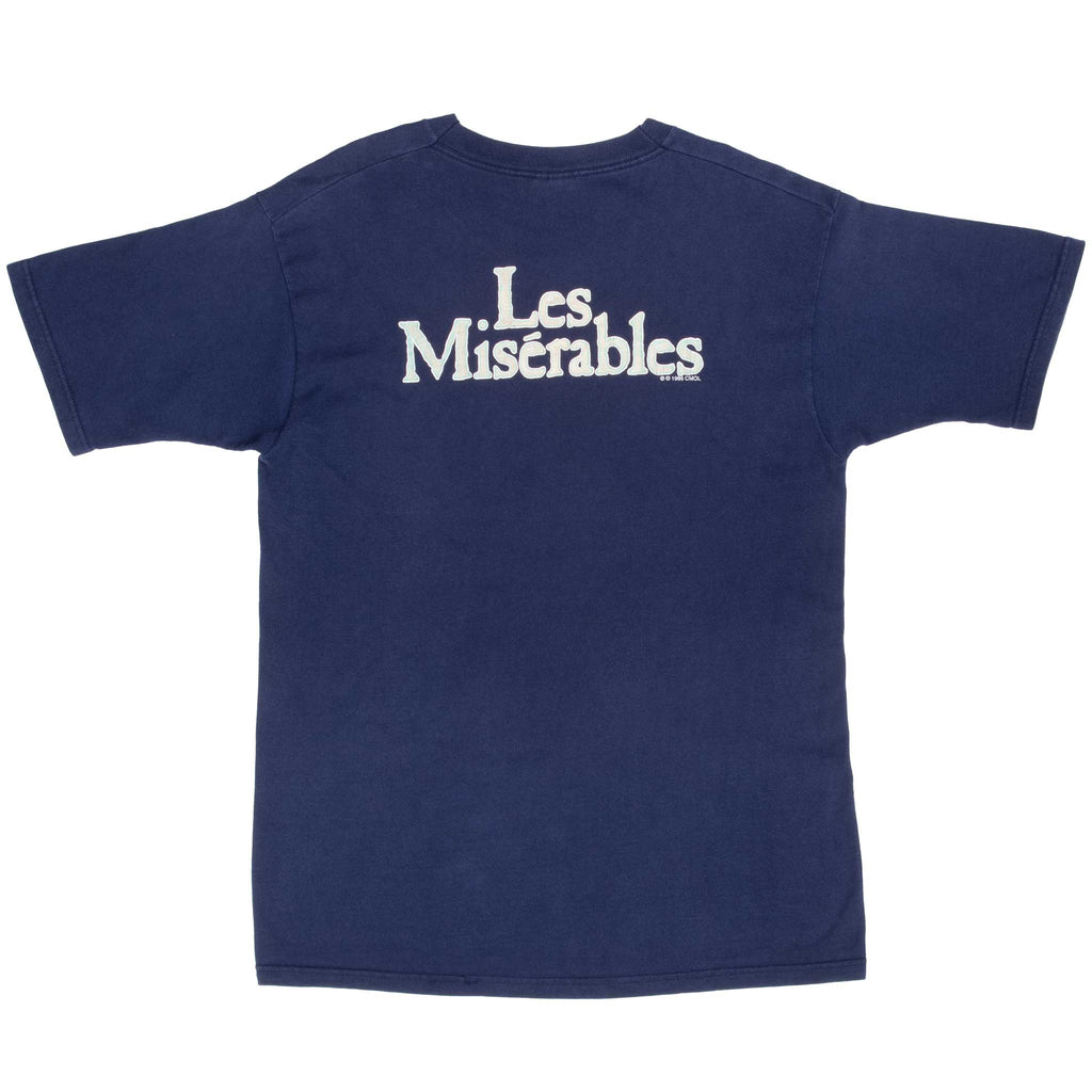 Vintage 1986 80s Les Miserables Crewneck Sweatshirt GREY