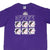 Vintage Mlb Colorado Rockies Purple Tee Shirt 1993 Size 2XL Made In Usa With Single Stitch Sleeves