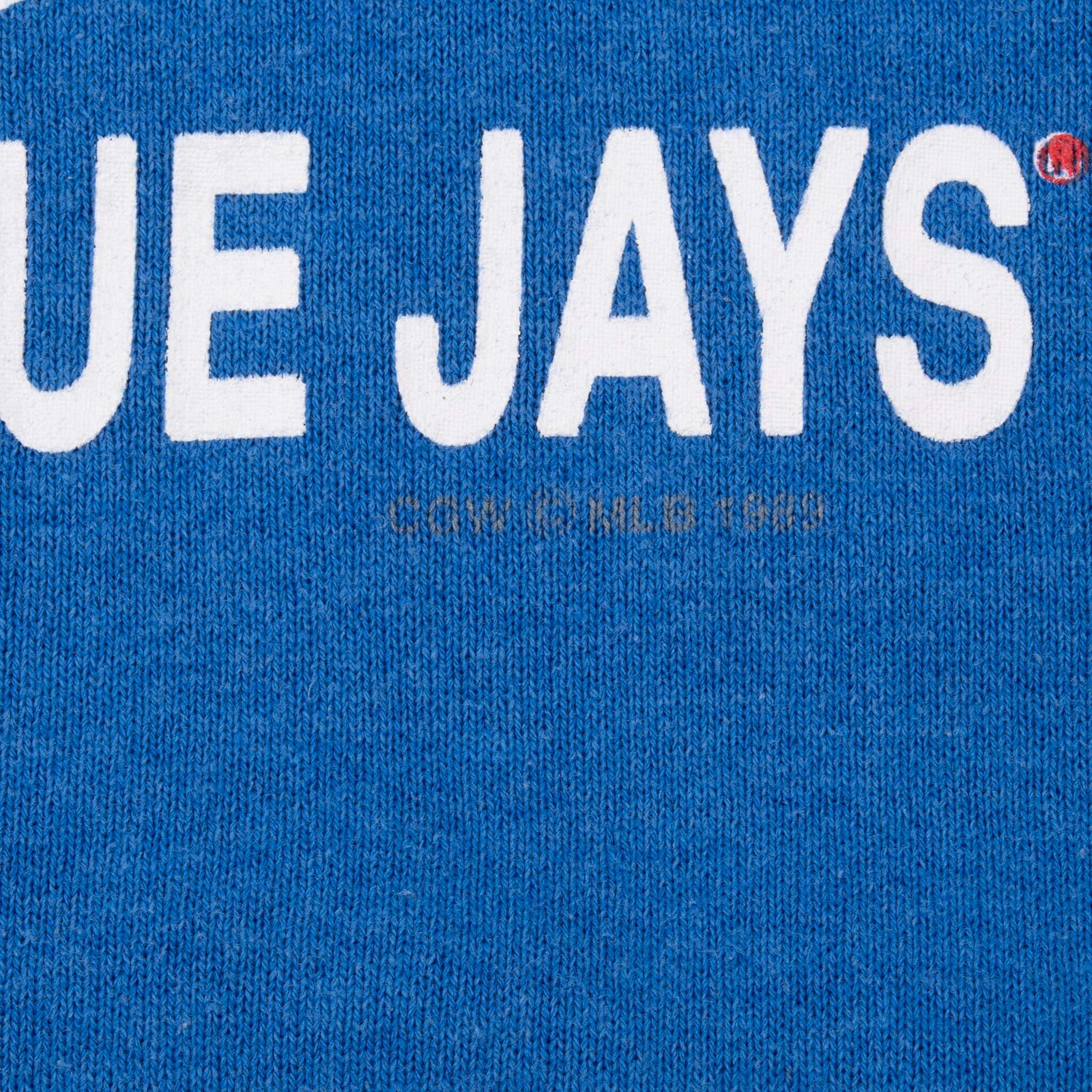 Vintage Mlb Toronto Blue Jays Champions 1989 Sweatshirt Size Large Made In Usa