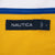 Vintage Nautica Blue Water Sailing White Polo Shirt 2000S Size Large