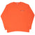 Vintage Nautica Competition Orange Long Sleeve Tee Shirt 2000S Size Medium