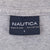 Vintage Nautica Jeans Grey Long Sleeve Tee Shirt 1990S Size Large