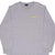 Vintage Nautica Jeans Grey Long Sleeve Tee Shirt 1990S Size Large