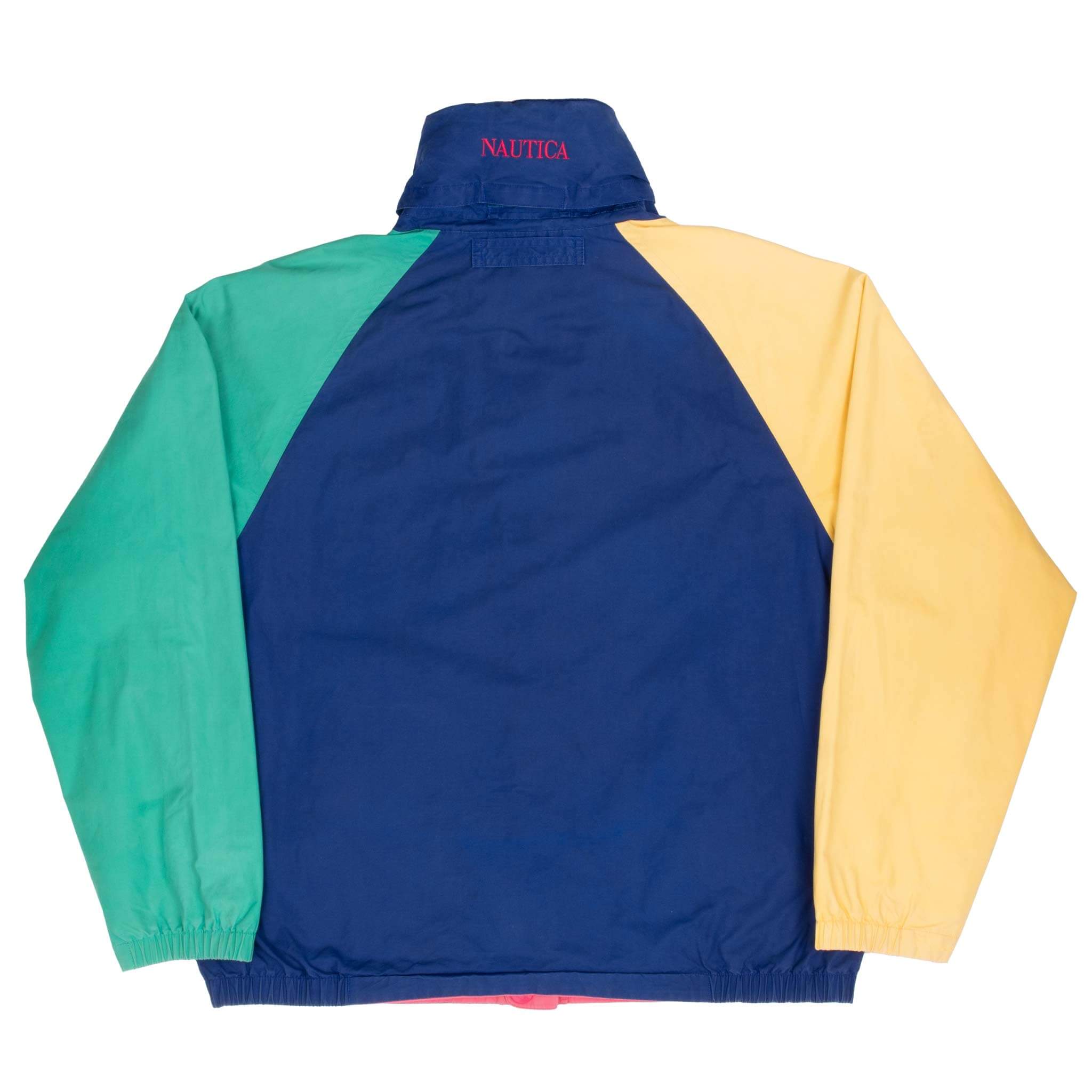 Nautica Jacket Mens XL Reversible Full Zip Harrington Bomber