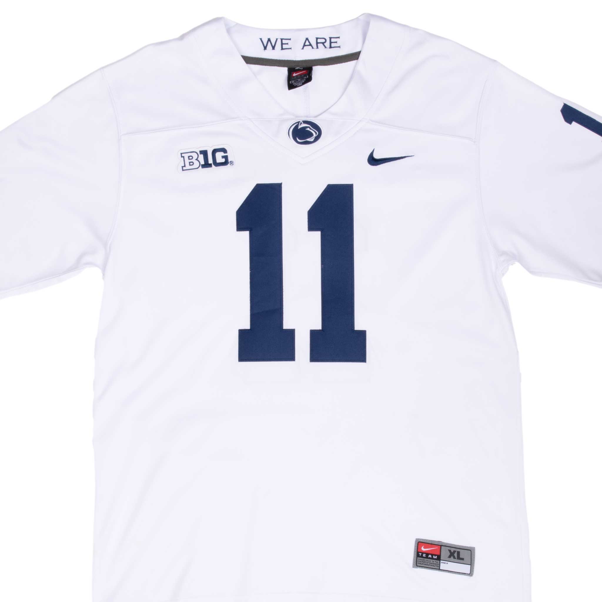 penn state football gear VINTAGE NCAA PENN STATE MICAH PARSONS NIKE FOOTBALL JERSEY SIZE XL