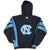 Vintage Ncaa Unc North Carolina Pullover Heavy Jacket 2XL 1990S