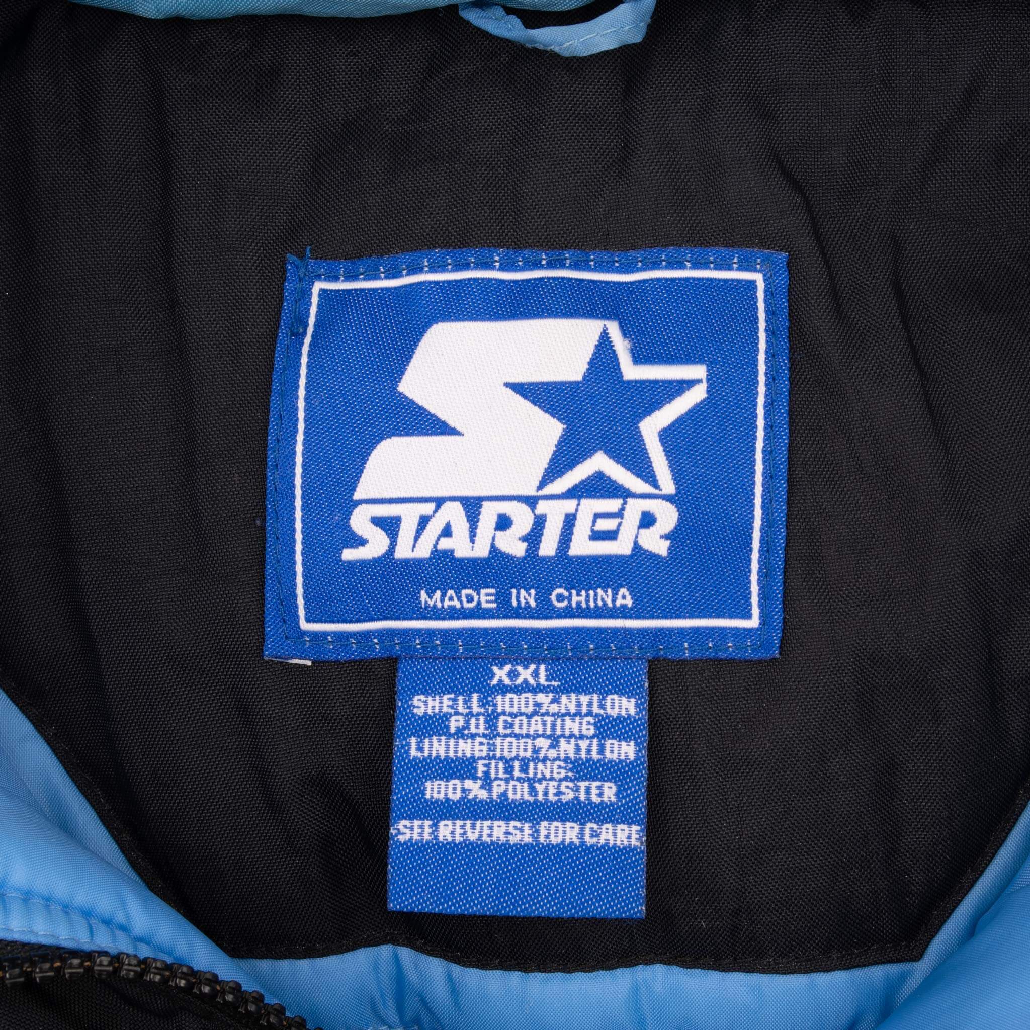 Vintage Ncaa Unc North Carolina Pullover Heavy Jacket 2XL 1990S