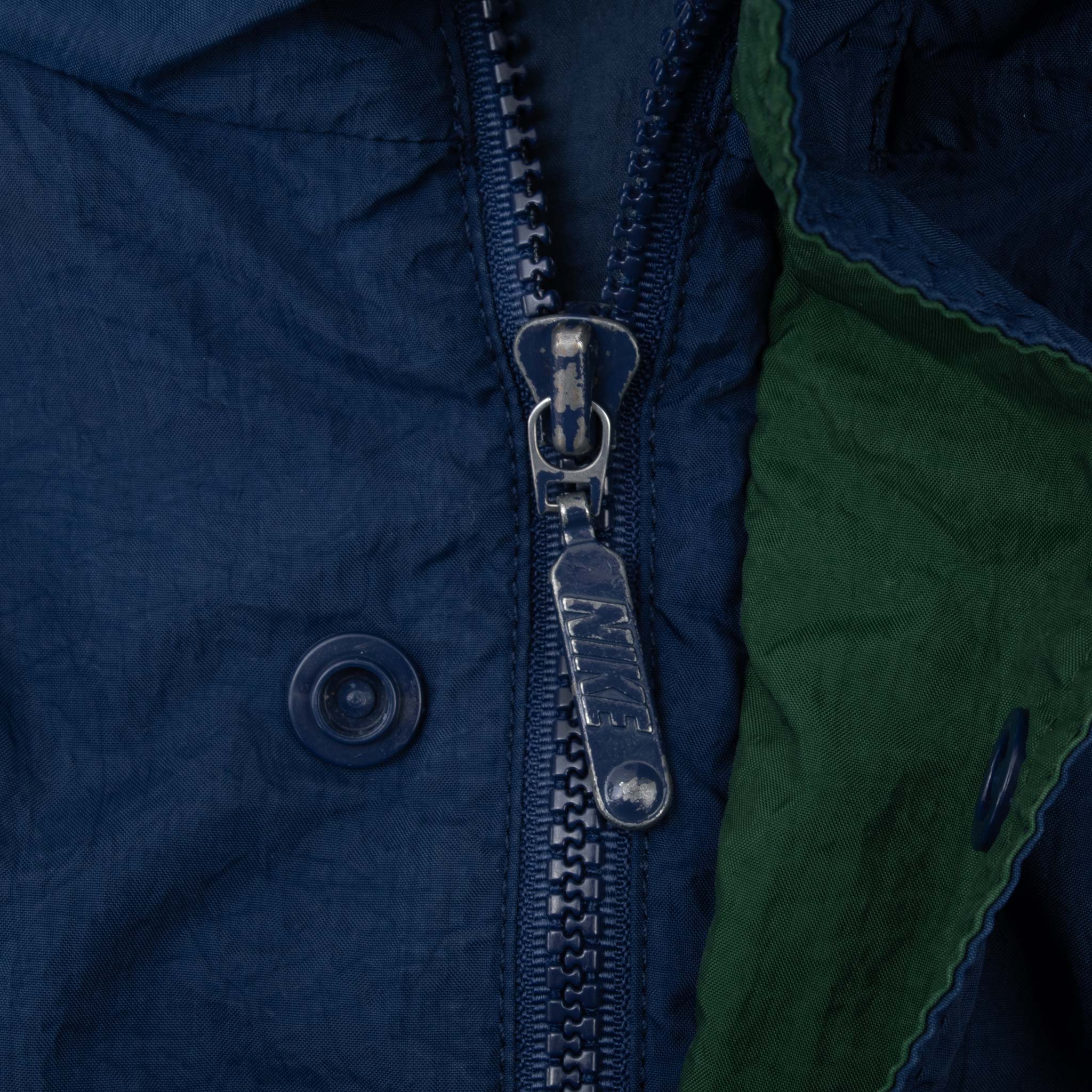 Vintage Nike Air Blue Pullover Windbreaker Jacket 1990S 2XL