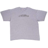 Vintage Nike Athletics 1990S Grey Tee Shirt Size 2XL