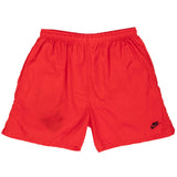 Vintage Nike Big Swoosh Red Swimming Shorts Trunk 1990S Size Medium