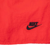 Vintage Nike Big Swoosh Red Swimming Shorts Trunk 1990S Size Medium