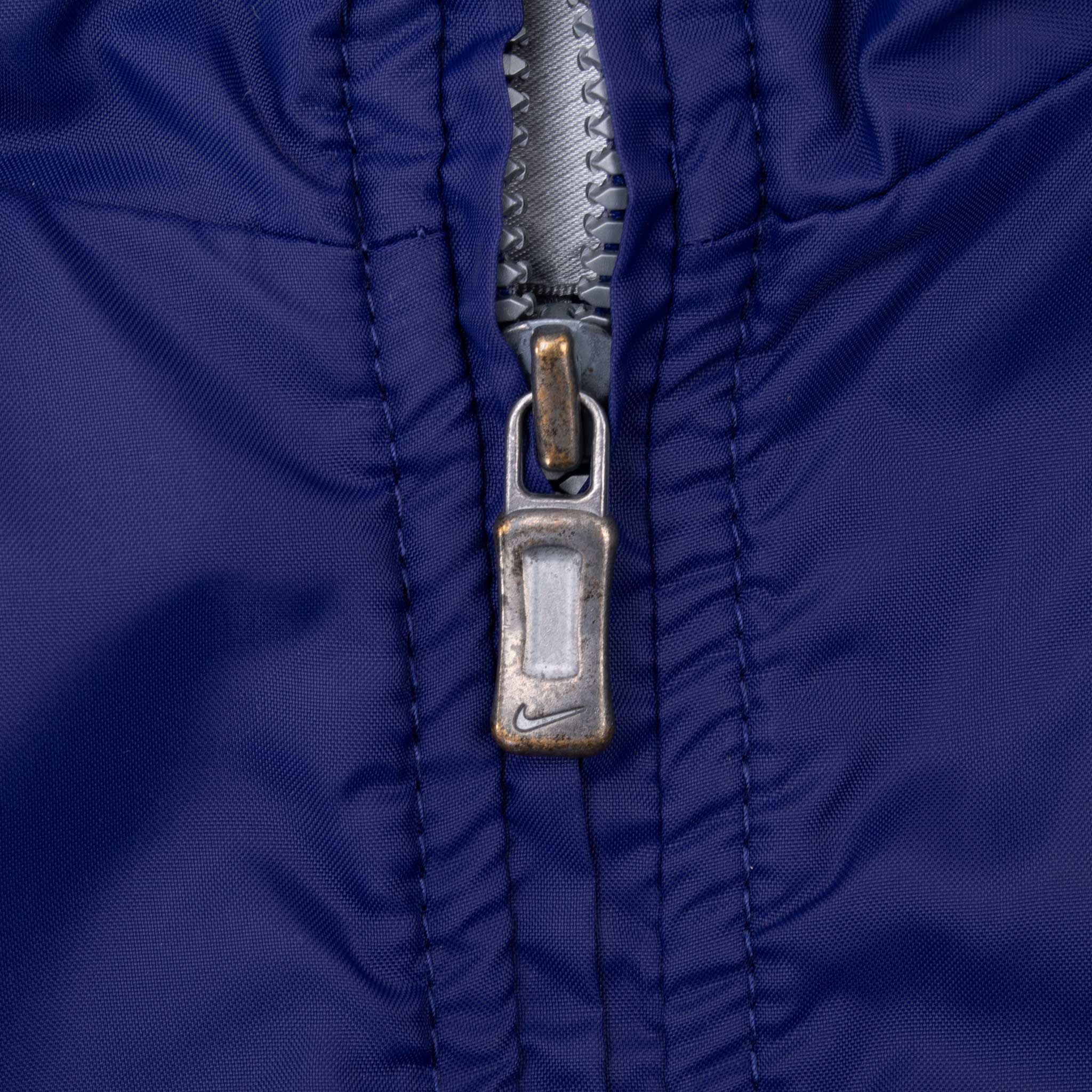 Vintage Nike Swoosh Purple Windbreaker Jacket 1990S Size Xl Youth