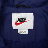 Vintage Nike Swoosh Purple Windbreaker Jacket 1990S Size Xl Youth