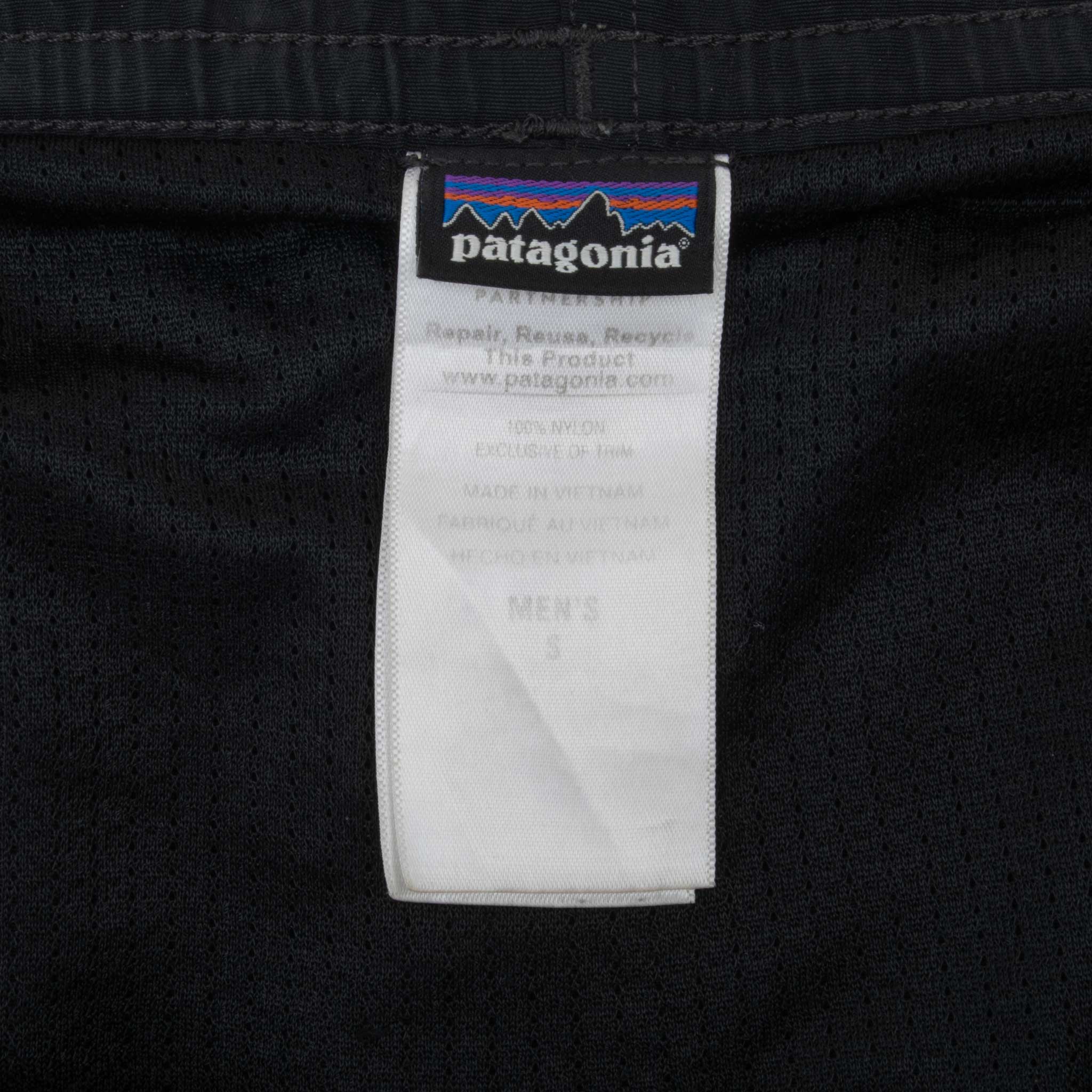 Vintage Patagonia Black Swimming Shorts Trunks 2000S Size Small