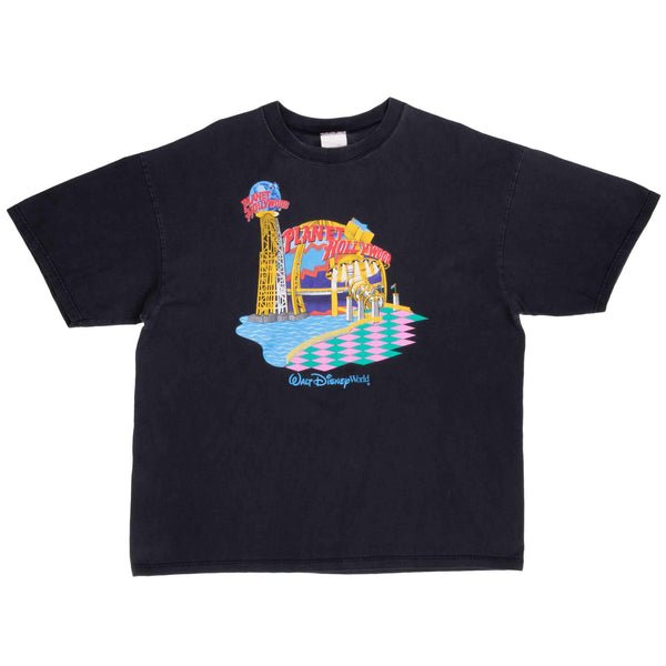 Vintage Planet Hollywood Disney World 1991 Tee Shirt Size XL Made In Usa