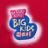 Vintage Pink Nintendo Pokemon With Pikachu From Burger King Big Kids Meal 1990s TeeShirt Size Large