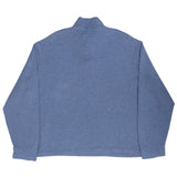 Vintage Polo Ralph Lauren Blue Quarter 1/4 Zip Sweater Size 2XL
