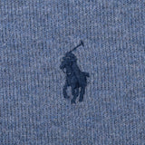 Vintage Polo Ralph Lauren Blue Quarter 1/4 Zip Sweater Size 2XL