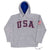 Vintage Polo Sport Ralph Lauren Usa Fleece Hoodie Sweatshirt 1990S Large