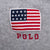 Vintage Polo Sport Ralph Lauren Usa Fleece Hoodie Sweatshirt 1990S Large