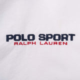 Vintage Polo Sport Ralph Lauren White Windbreaker Jacket 1990S Size Large