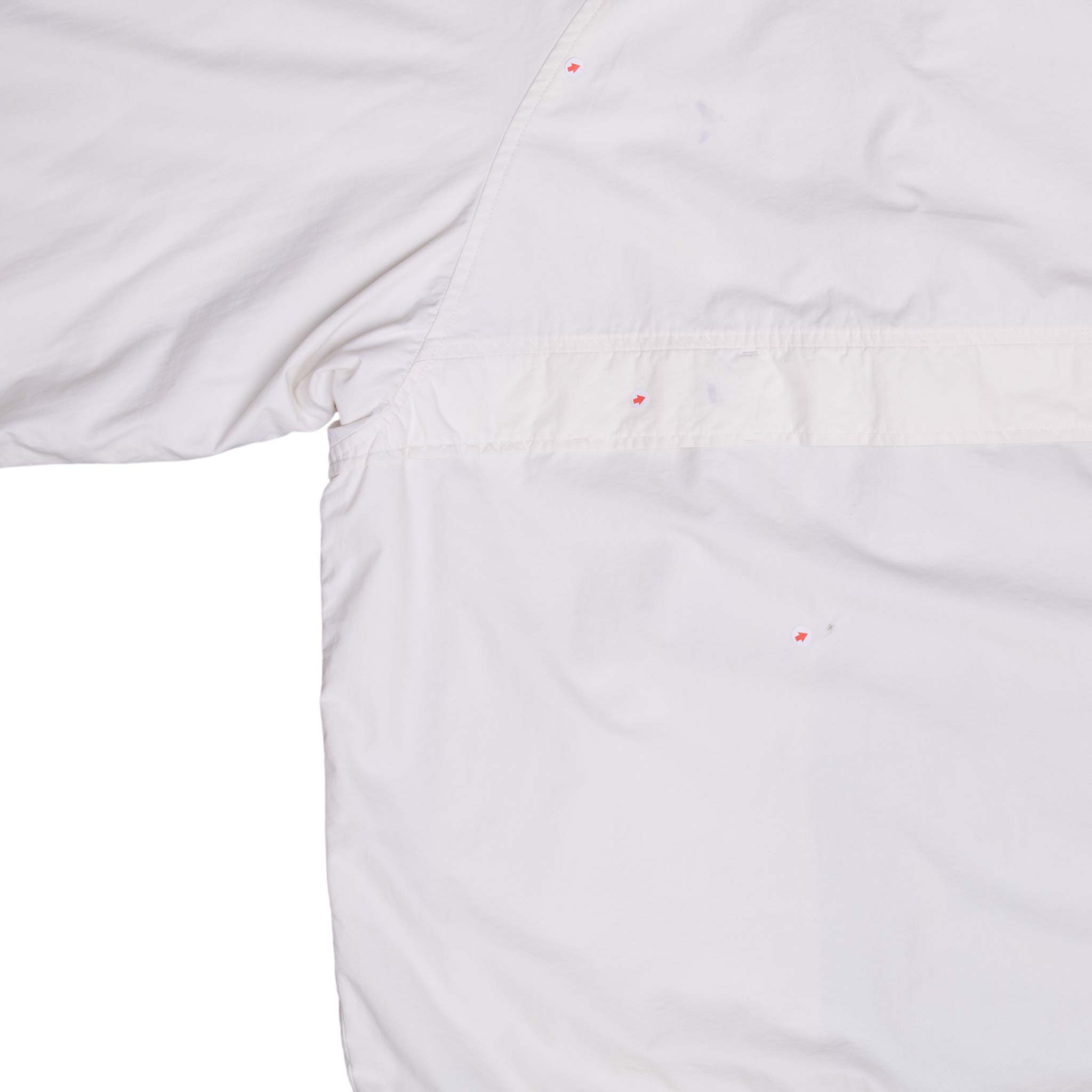 VINTAGE POLO SPORT RALPH LAUREN WHITE WINDBREAKER JACKET 1990S LARGE