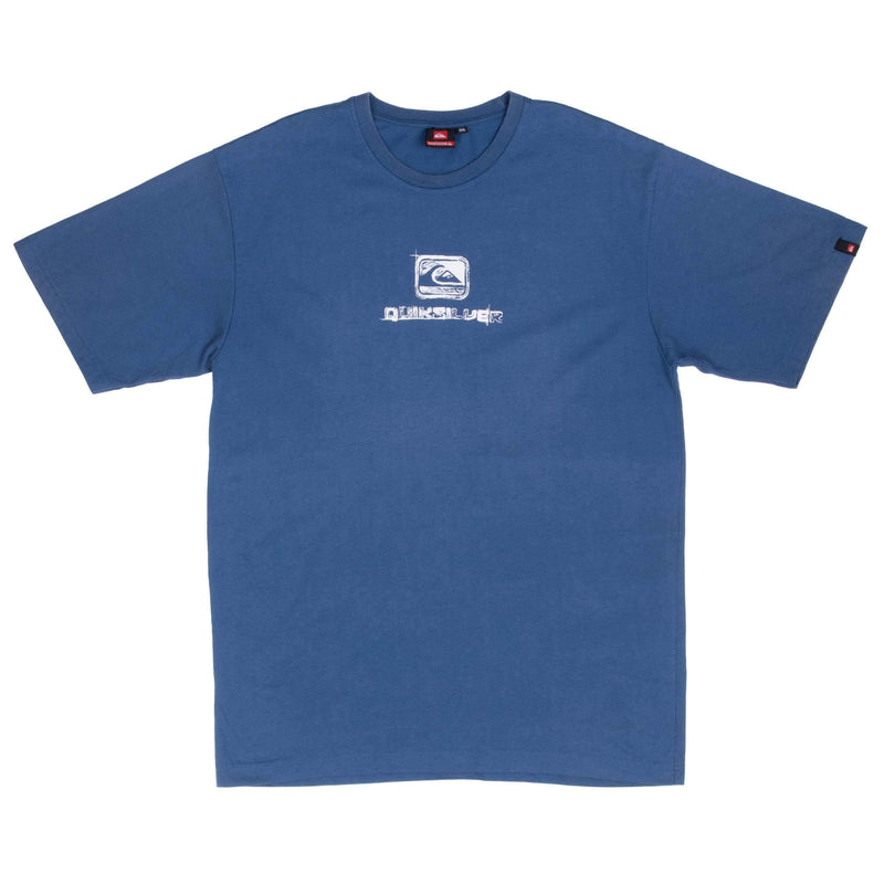 Vintage Quicksilver Pro Surf Blue Tee Shirt 2000S Size Large