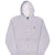 Vintage Ralph Lauren Full Zip Classic Grey Hoodie Sweatshirt 1990S Size Medium