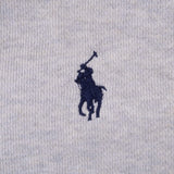 Vintage Ralph Lauren Full Zip Classic Grey Hoodie Sweatshirt 1990S Size Medium
