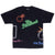 Vintage The Hundreds All Over Print 2000S Black Tee Shirt Size Medium