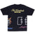 Vintage The Hundreds All Over Print 2000S Black Tee Shirt Size Medium