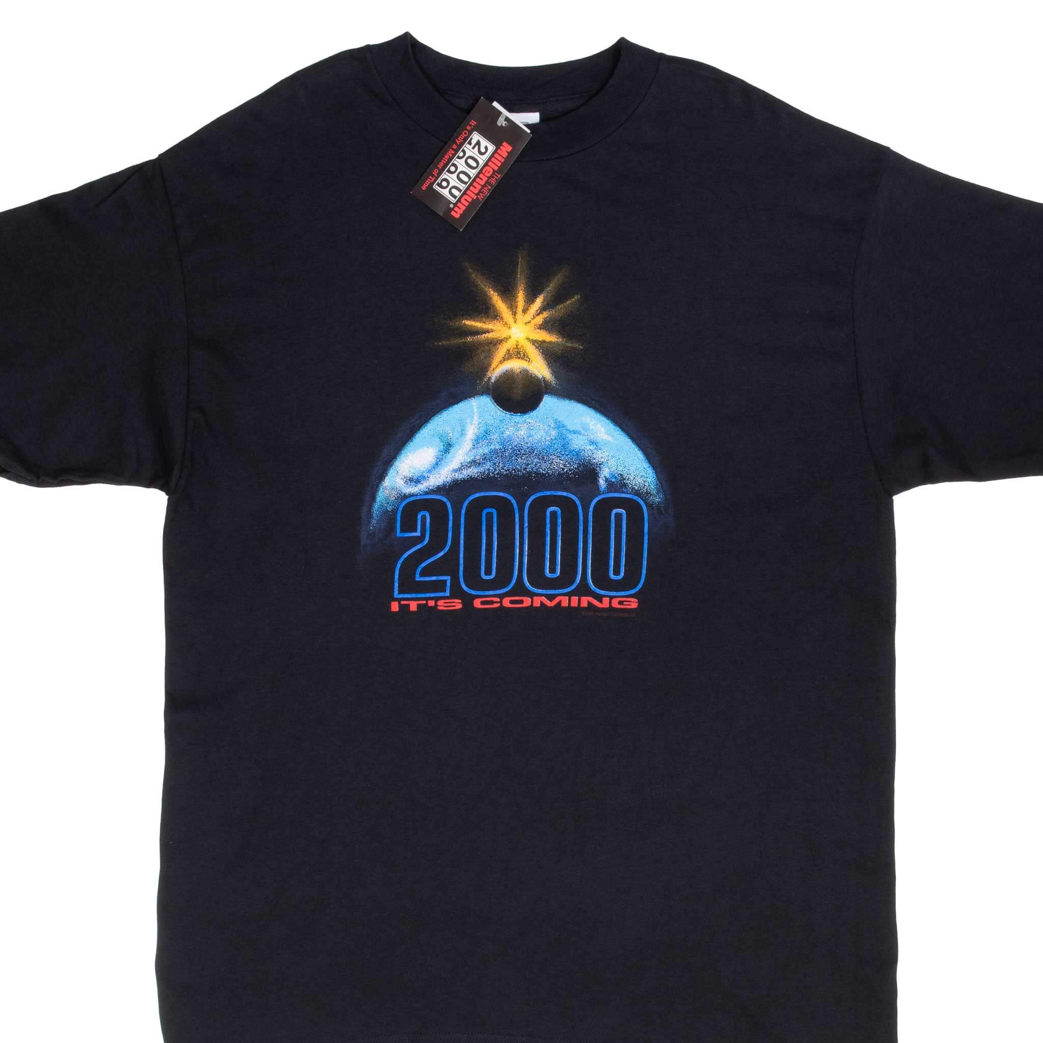 Vintage The New Millennium Year 2000 Tee Shirt Size XL Deadstock