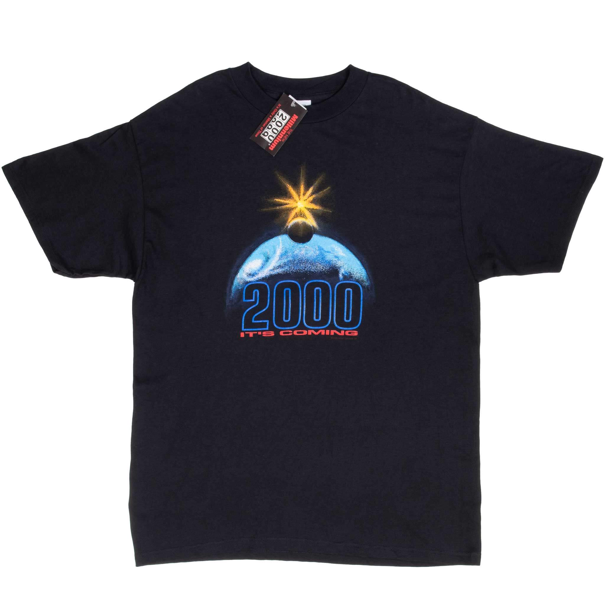 Vintage The New Millennium Year 2000 Tee Shirt Size XL Deadstock