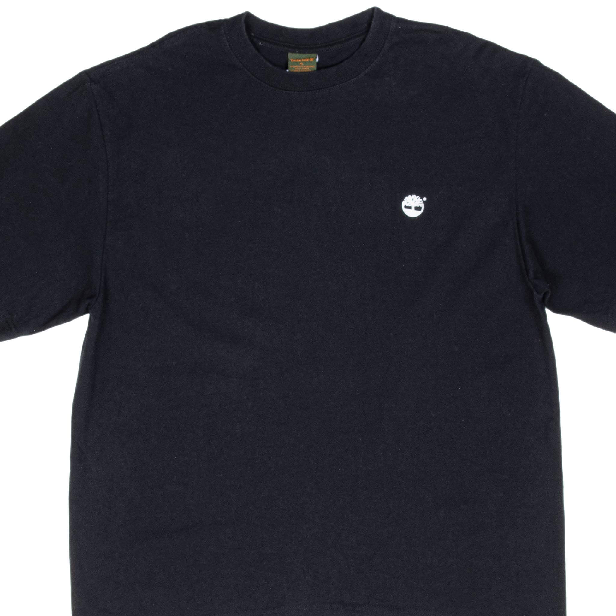 Vintage Timberland Black Tee Shirt 2000S Size XL