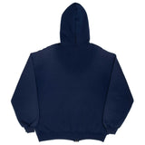 Vintage Ucla Blue Full Zip Russell Hoodie Sweatshirt 1990S Size XL Made In Usa