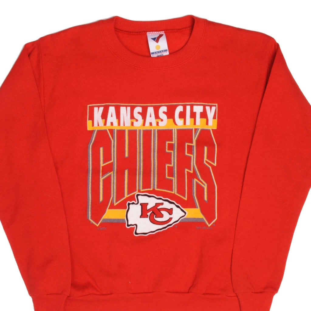 VINTAGE NFL KANSAS CITY CHIEFS SWEATSHIRT SMALL 1992 MADE IN USA