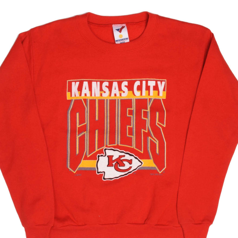 VINTAGE NFL KANSAS CITY CHIEFS SWEATSHIRT SMALL 1992 MADE IN USA