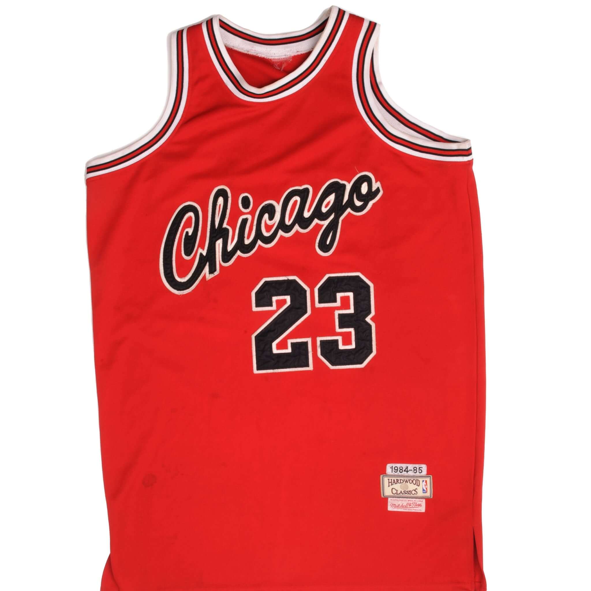 Vintage Nba Chicago Bulls #23 Jordan 1984-1985 Hardwood Classics Jersey Size XL 