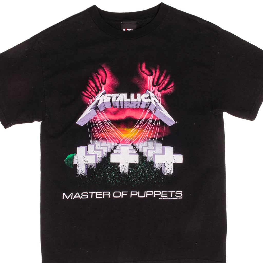 Vintage Metallica Master Of Puppets Tee Shirt 1994 Size M