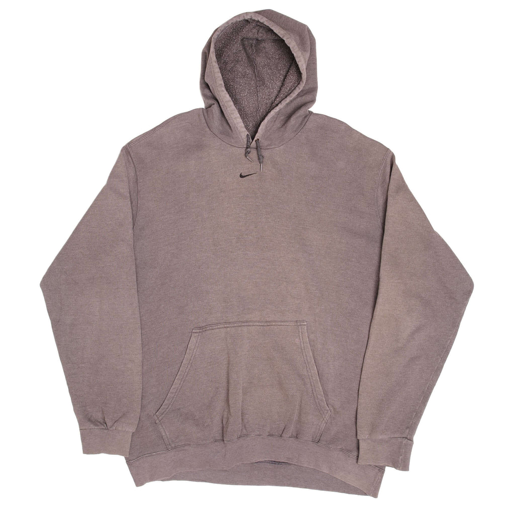 90s Nike Mini Swoosh Travis Scott Center Swoosh Hoodie VINTAGE