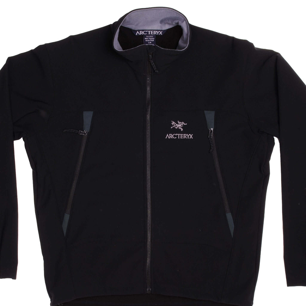 Black Arc'teryx Waterproof Fleece Jacket Size L