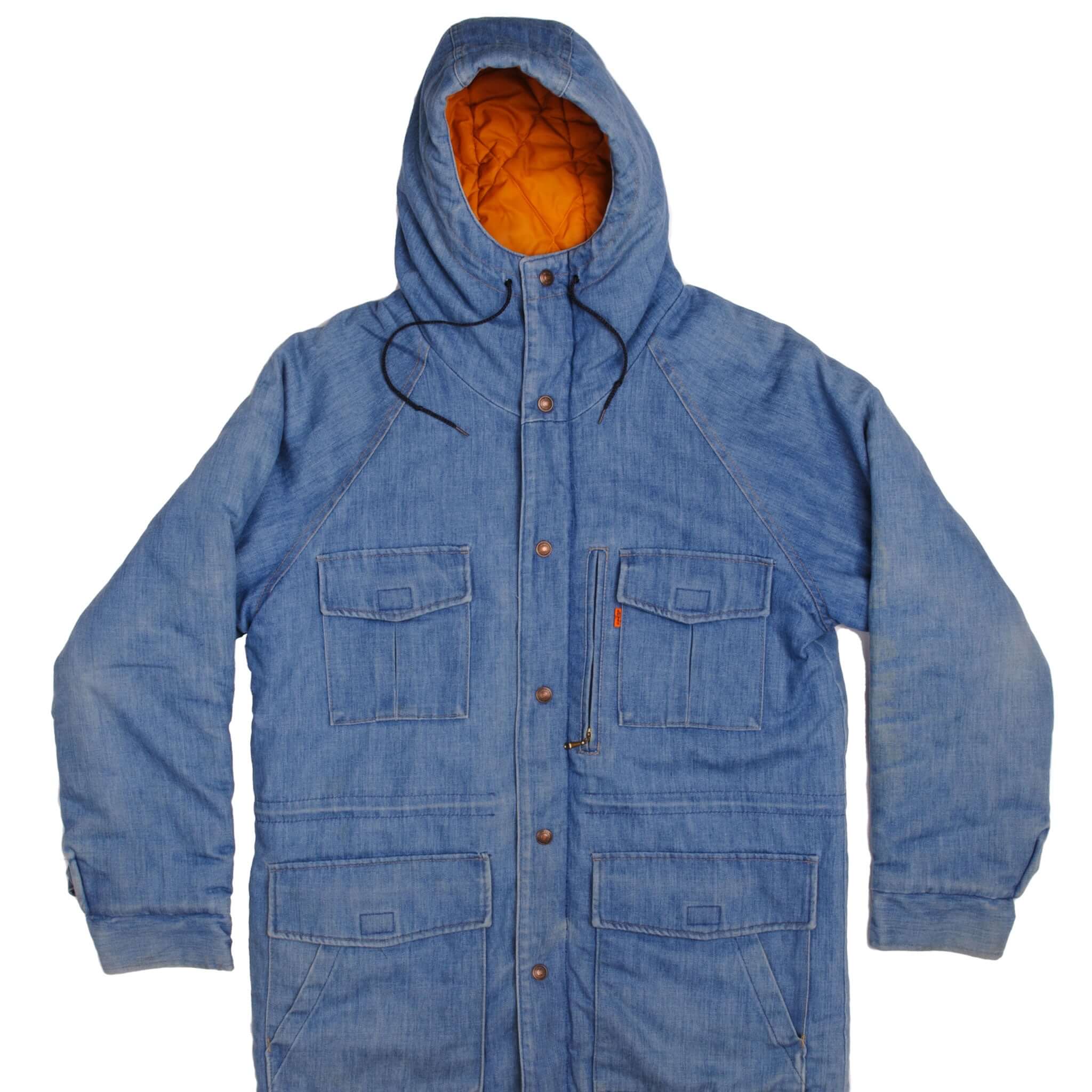 Beautiful Vintage Levis Coat Size M Made in USA. With Orange Tag