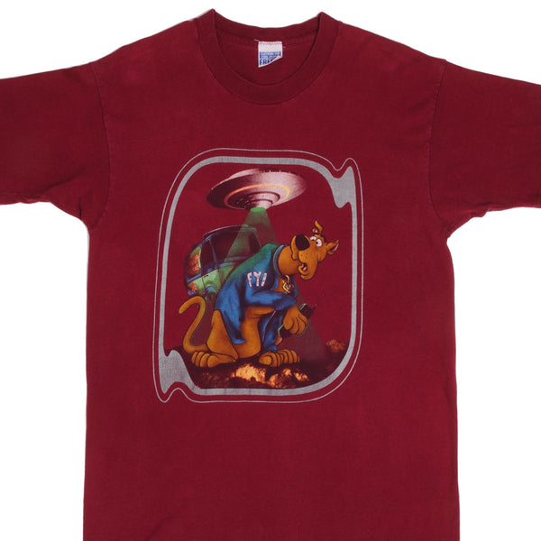 Vintage Scooby-Doo Freeze Tee Shirt 1990S Size Medium