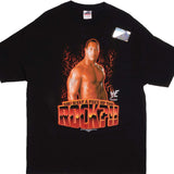 Vintage World Wrestling Entertainment World Wrestling Federation The Rock 2001 Tee Shirt Size X-Large. Deadstock